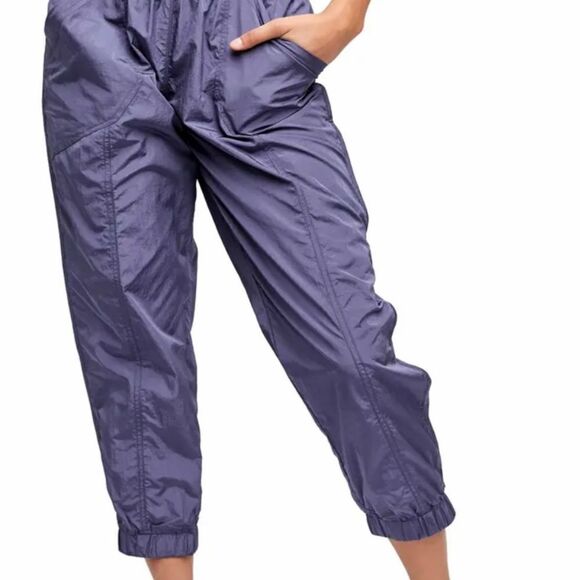 New FREE PEOPLE MOVEMENT The Way Home Jogger Pants Deep Sea size L - Picture 7 of 9